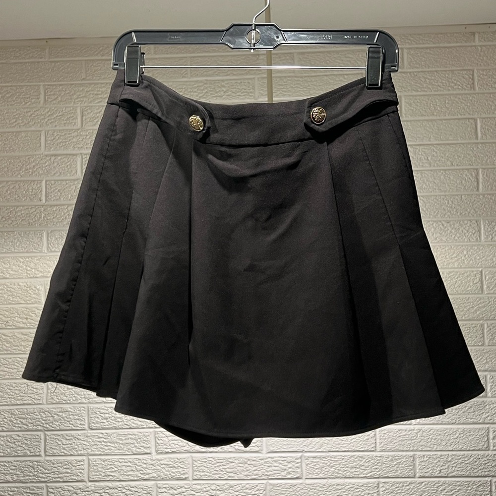 Have Black Skirt with Gold Accents